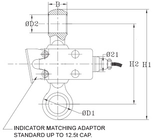 Ron 2125 Wired Dynamometer with 1